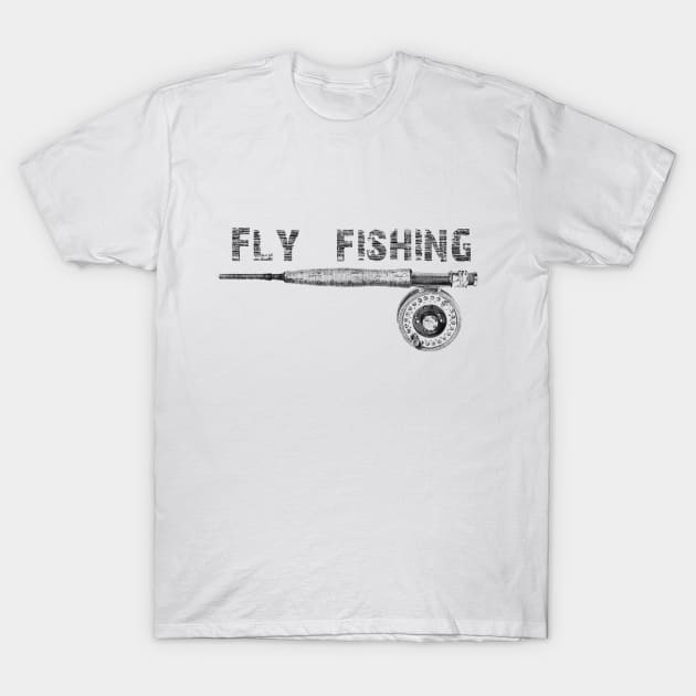 Fly fishing T-Shirt by sibosssr